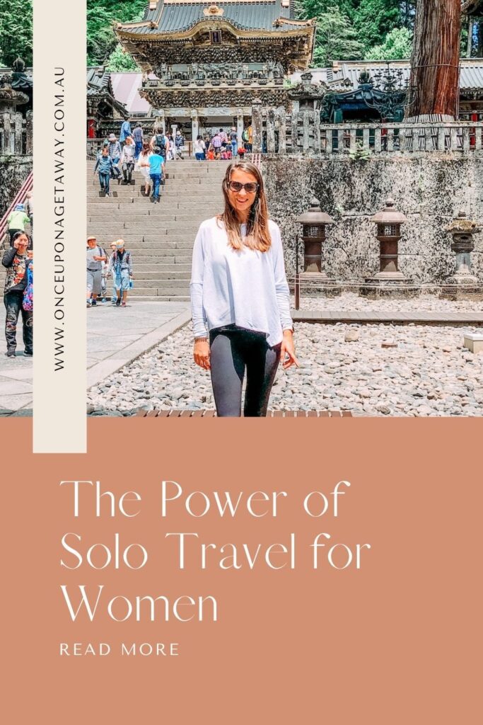 Pinterest Pin: The power of solo travel for women