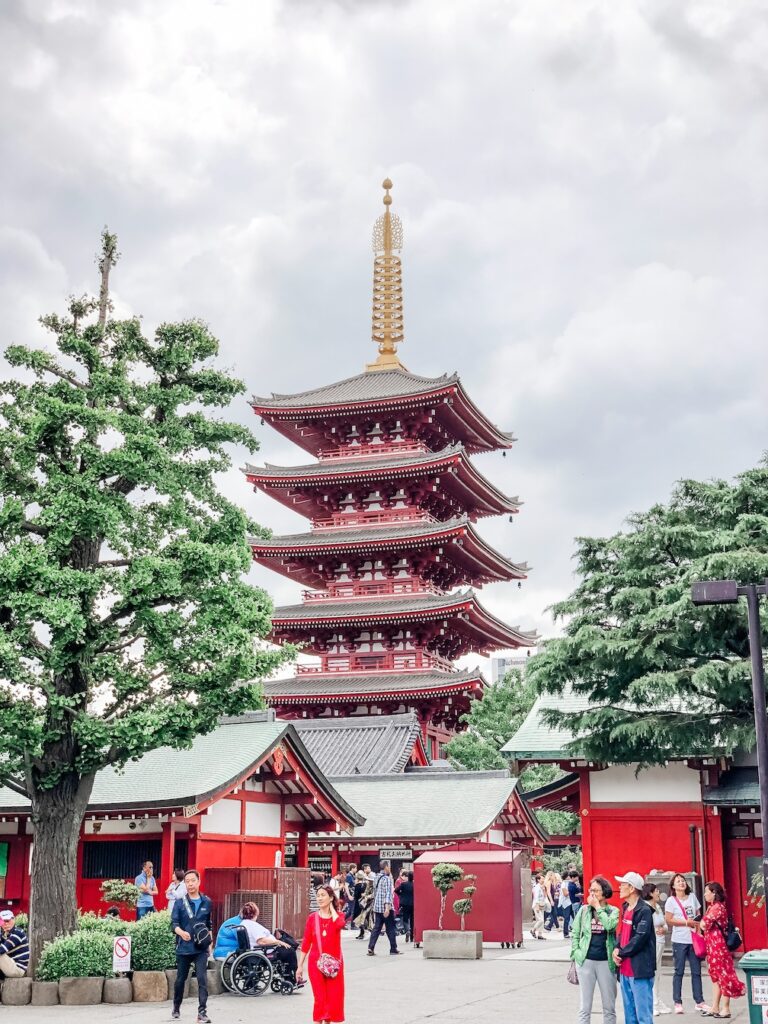 Temple in Hakone, Japan