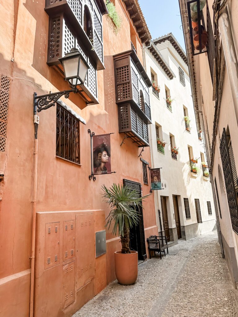 Exterior of Hammam Al Andalus, Granada, Spain
