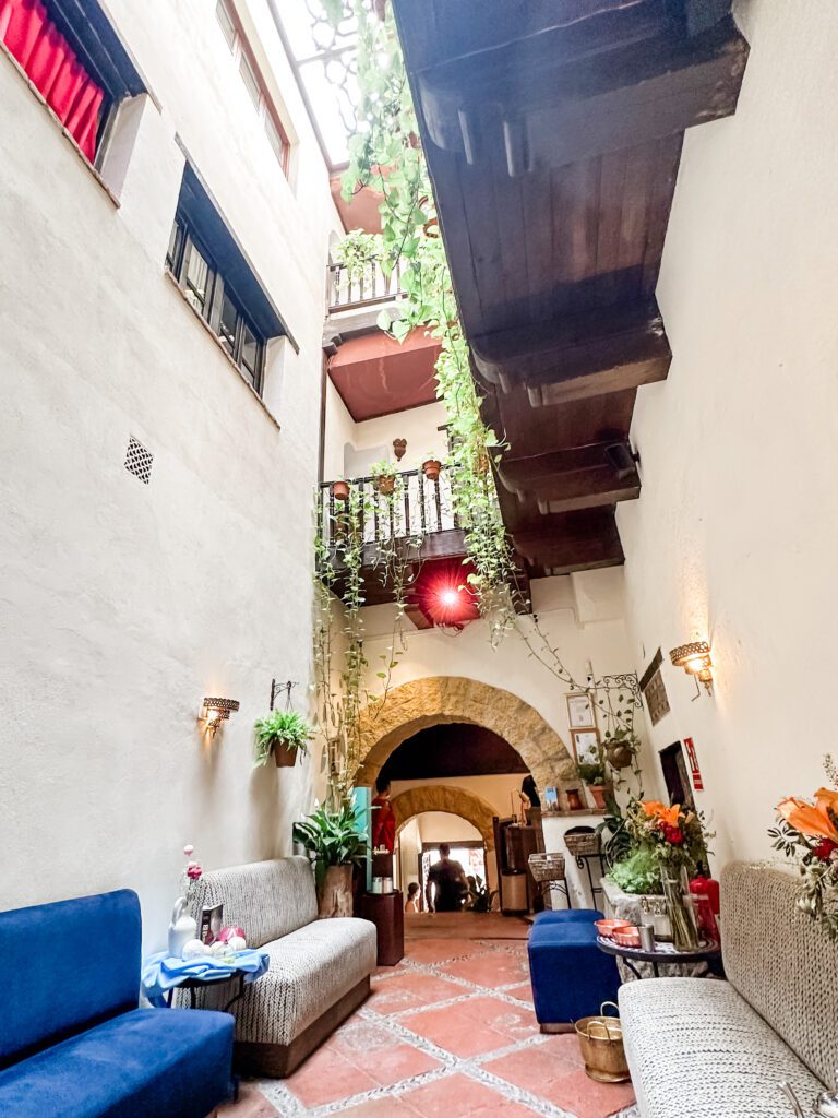 Inside Foyer at Hammam Al Andalusia, Granada, Spain