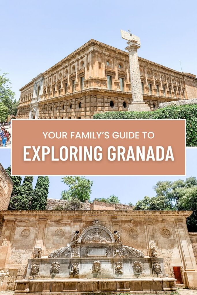 Pinterest pin: Your family's guide to exploring Granada, by Bec Bowman, Sydney travel blogger, writing for Once Upon a Getaway travel blog
